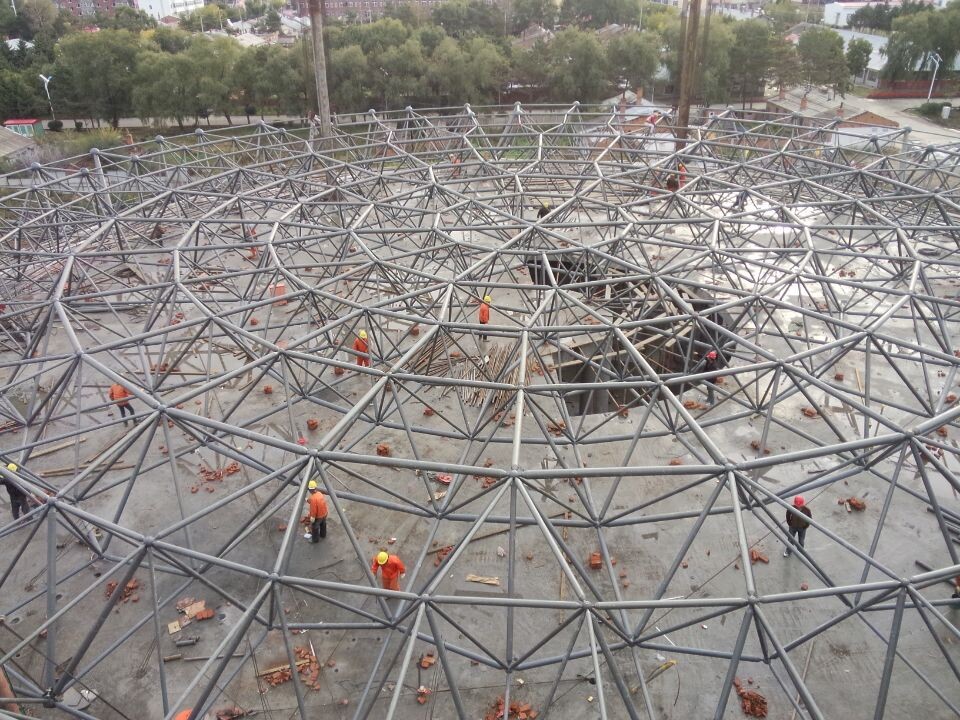 牡丹江全民健身中心网架